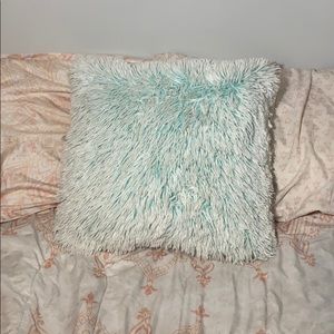 Light Blue Throw Pillow